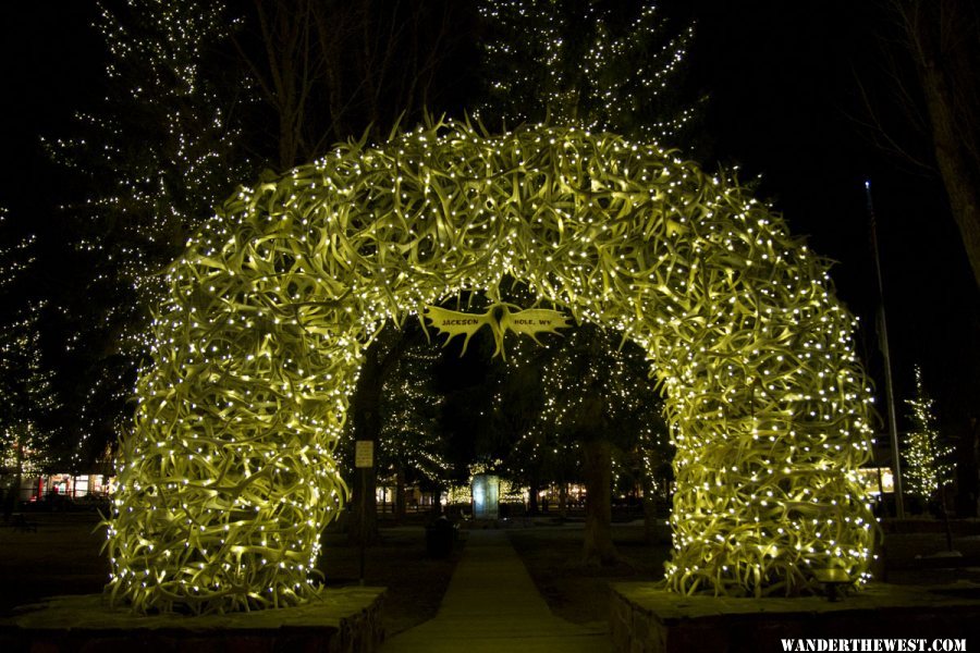 Jackson hole At night