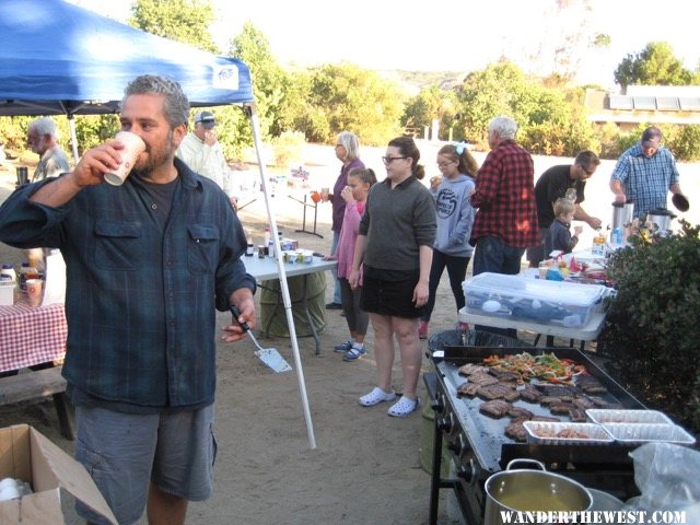 Jason cooking