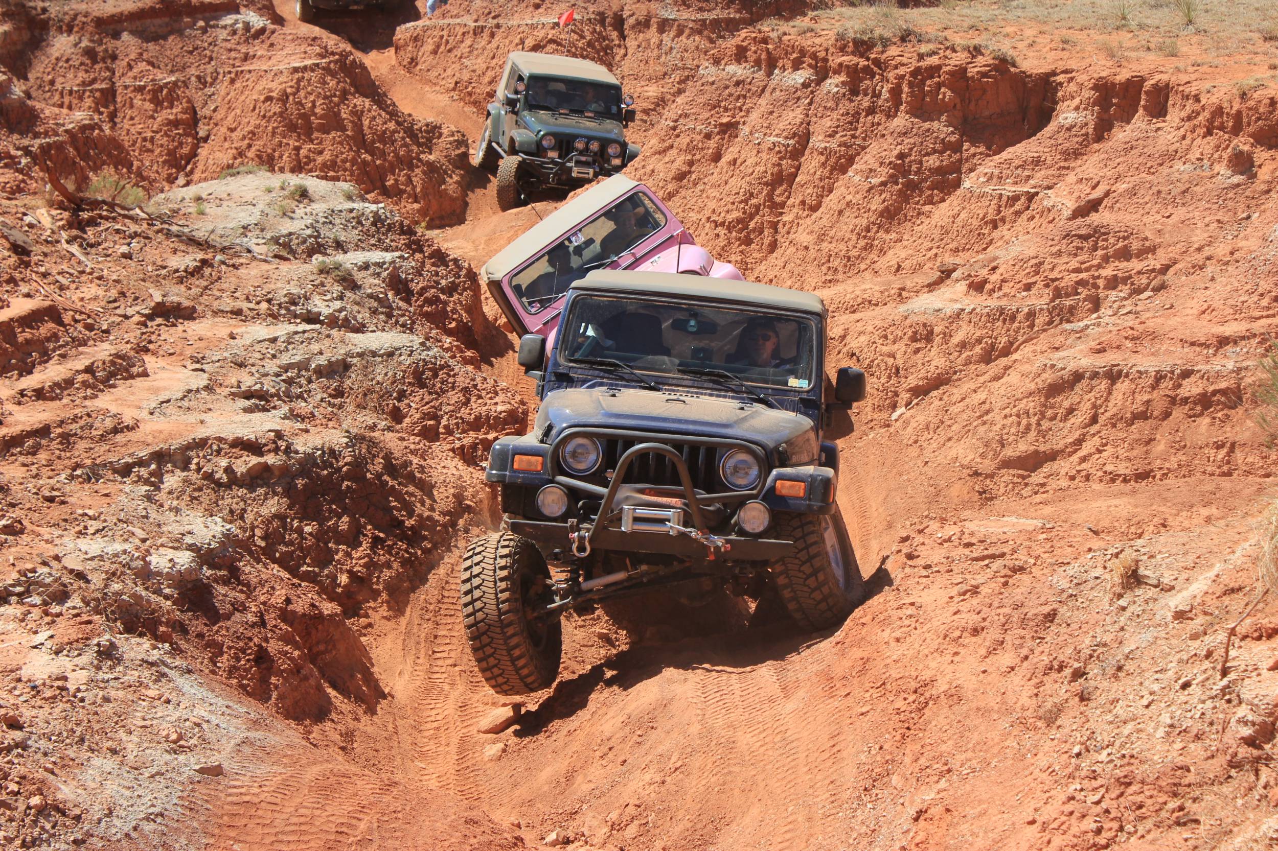 Jeeping and Camping in Palo Duro Canyon