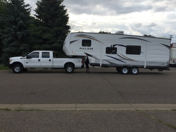 Just Took Delivery - is truck too high or is trailer too low?