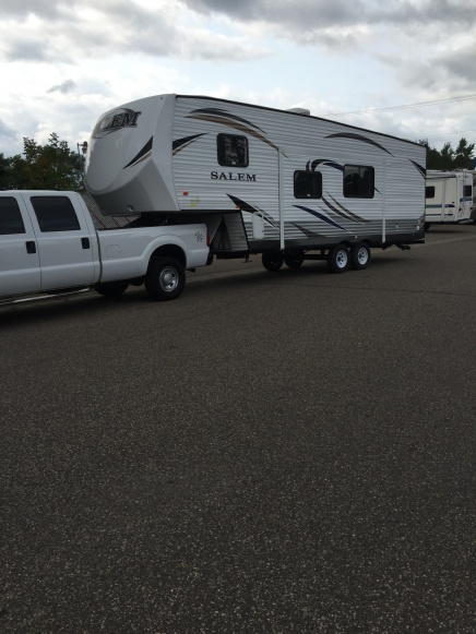 Just Took Delivery - is truck too high or is trailer too low?