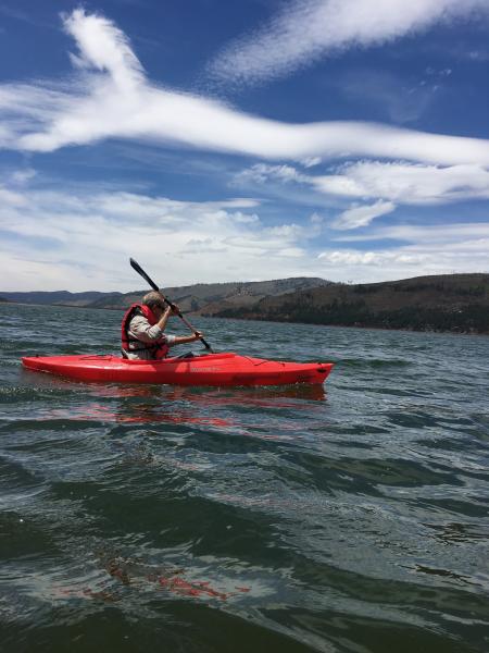 kayaking in Colorado