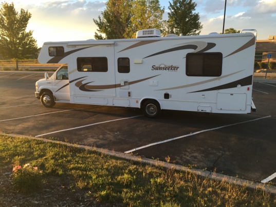 Keeping the RV clean ALWAYS makes me happy.