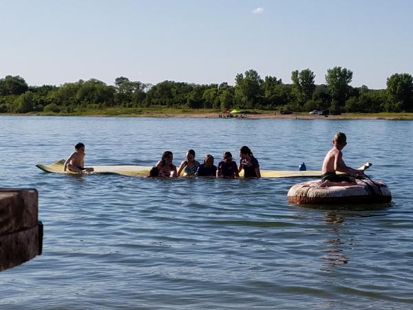 Kids enjoying the LillyPad