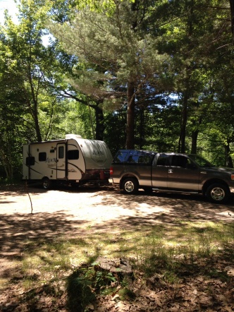 Killbear Provincial Park. Kilcoursie campground.