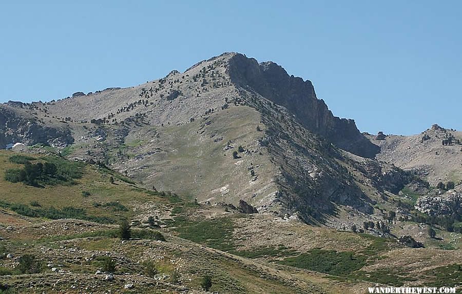 King Peak from Overland Lake Trail