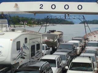 Kootenay  Lake BC Ferry Ride