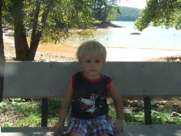 Labor Day 2010
Our Precious Grandson that we are enjoying camping with!