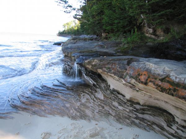 Lake Michigan shoreline