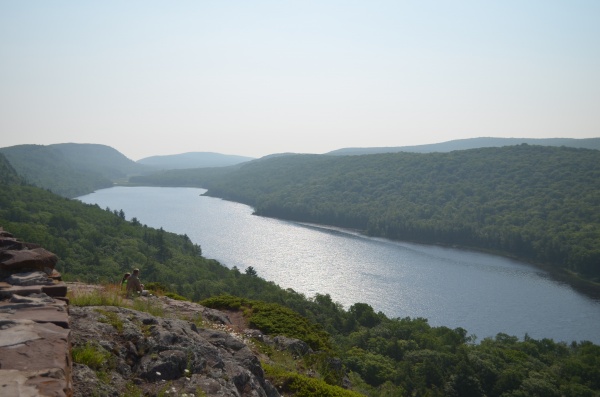 Lake of the Clouds in Porcupine Mountains State Park