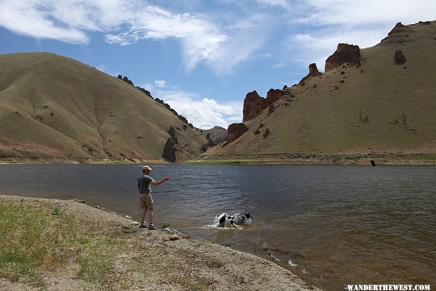 Lake Owyhee - Leslie Gulch