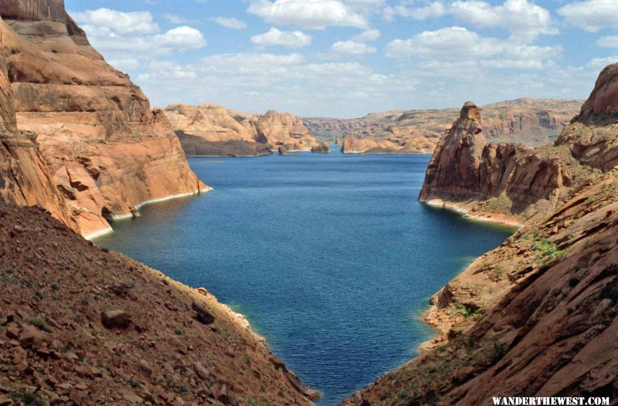 Lake Powell from the Hole-in-the-Rock