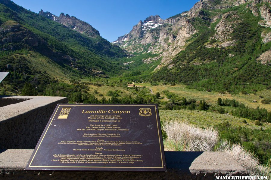 Lamoille Canyon