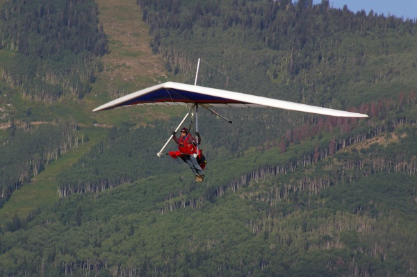 Landing at Steamboat Springs, Colorado