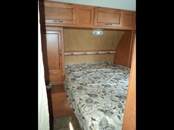 Large room front of travel trailer