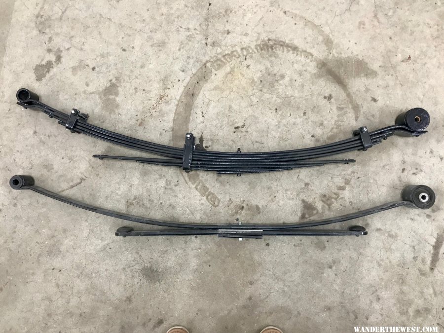 Leaf spring comparison