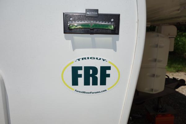 Level and FRF sticker