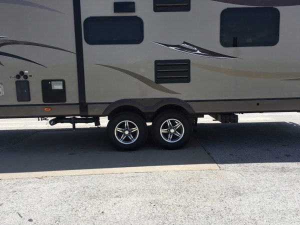 Leveled trailer