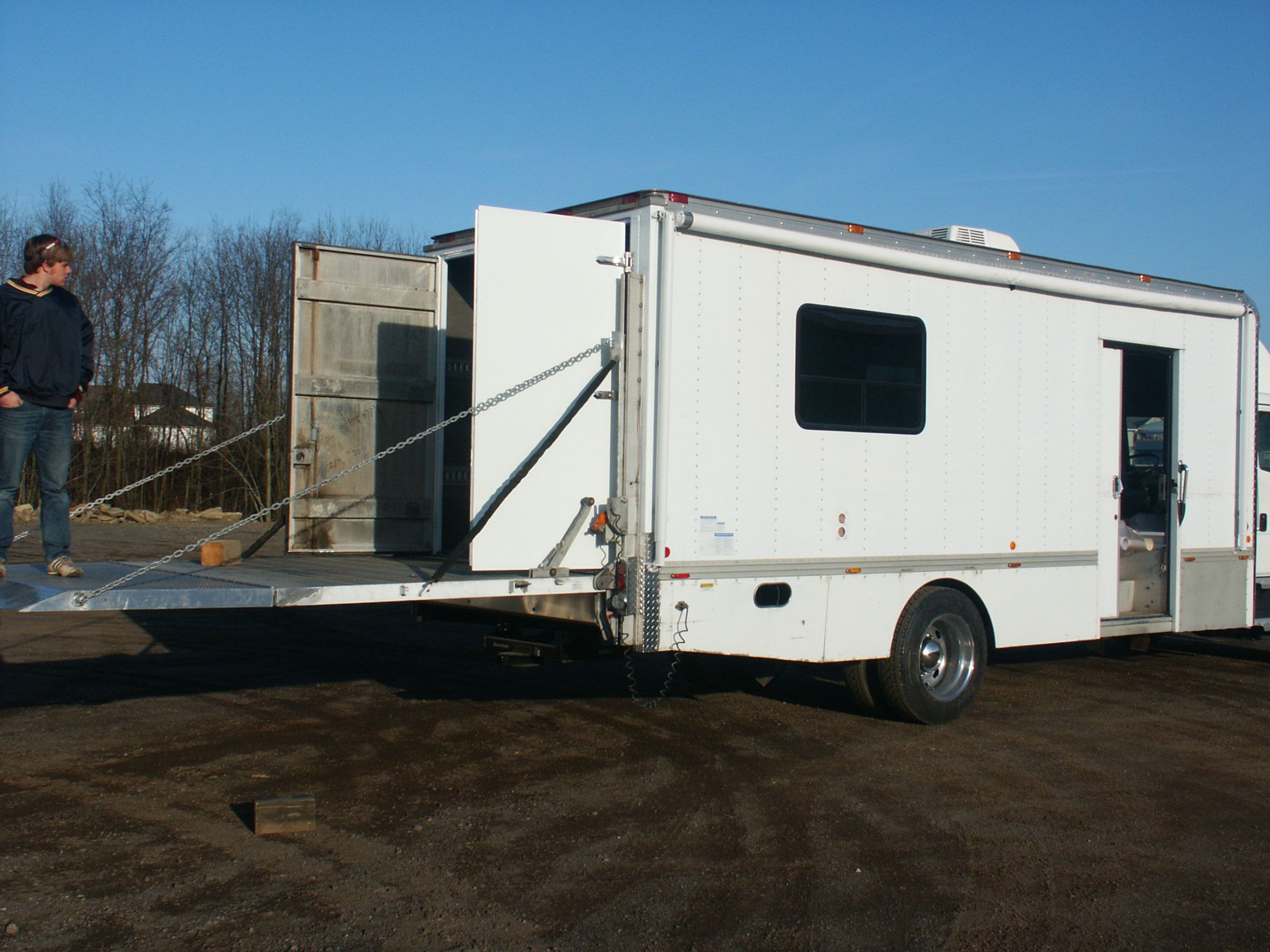 Liftgate in up position