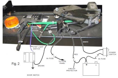 Lippert Step Wiring