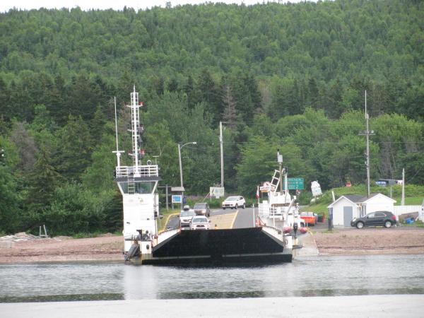 little ferry at Englishtown