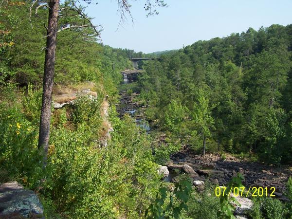 Little River Canyon National Preserve...we spent our last day driving along a road here with numerous overlooks to pull over and get some great pictur