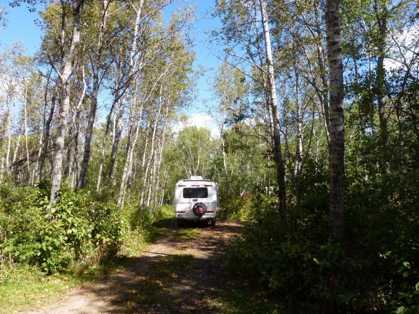 Long narrow campsites