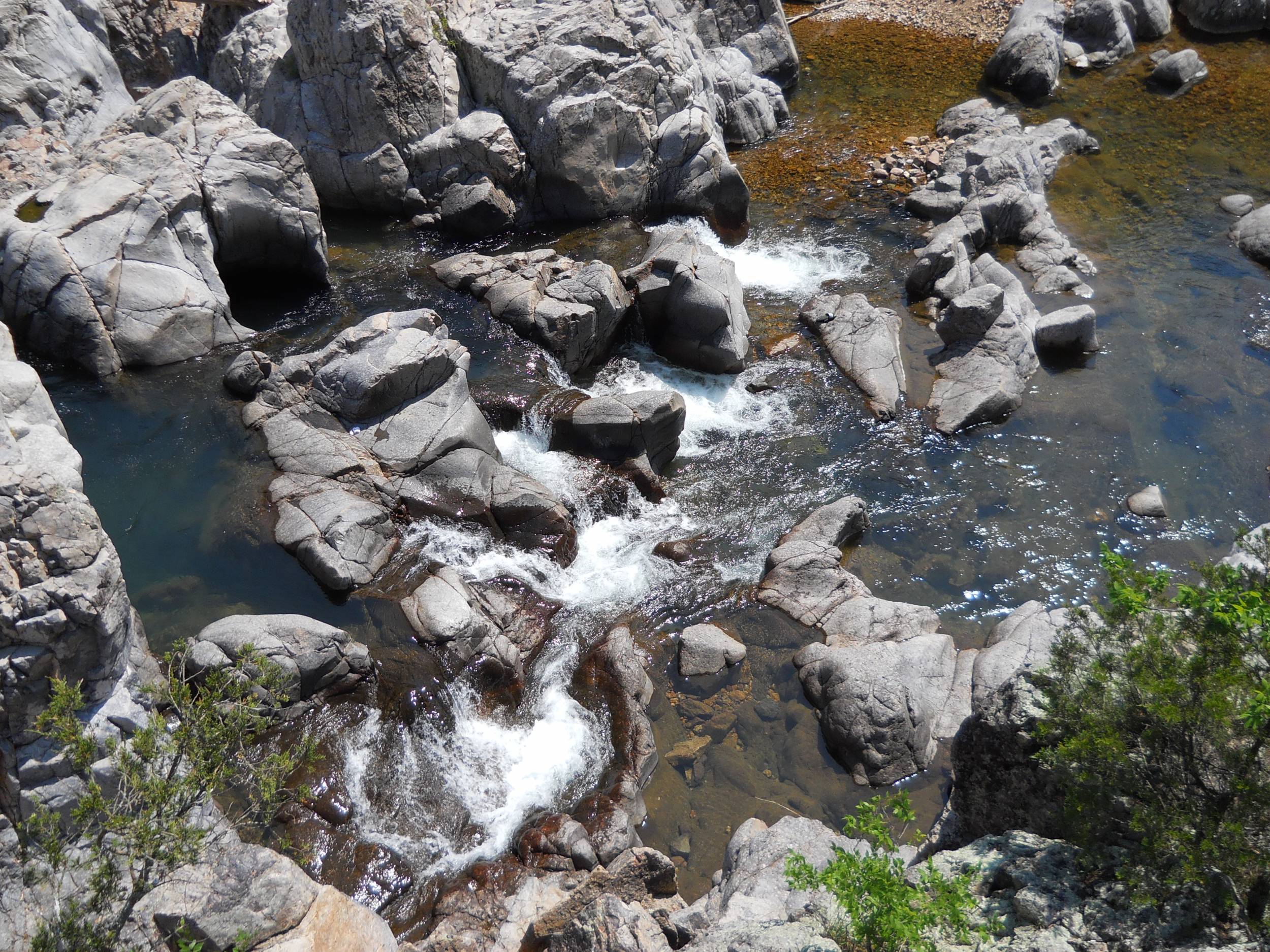 Looking down on part of the Shut-ins.