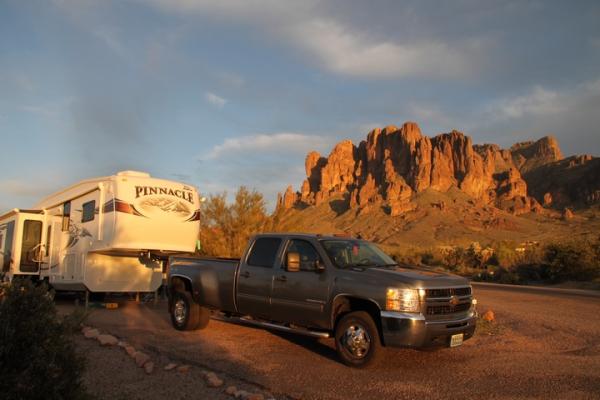 Lost Dutchman State Park in Arizona.