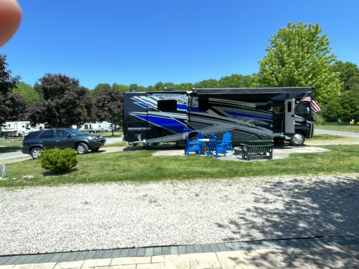 Lovely open site and open field view to the front