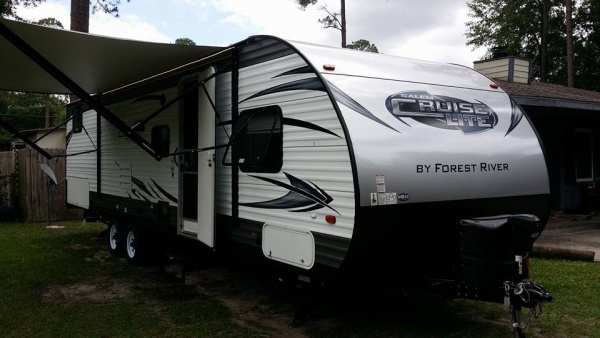 Loving our new travel trailer!