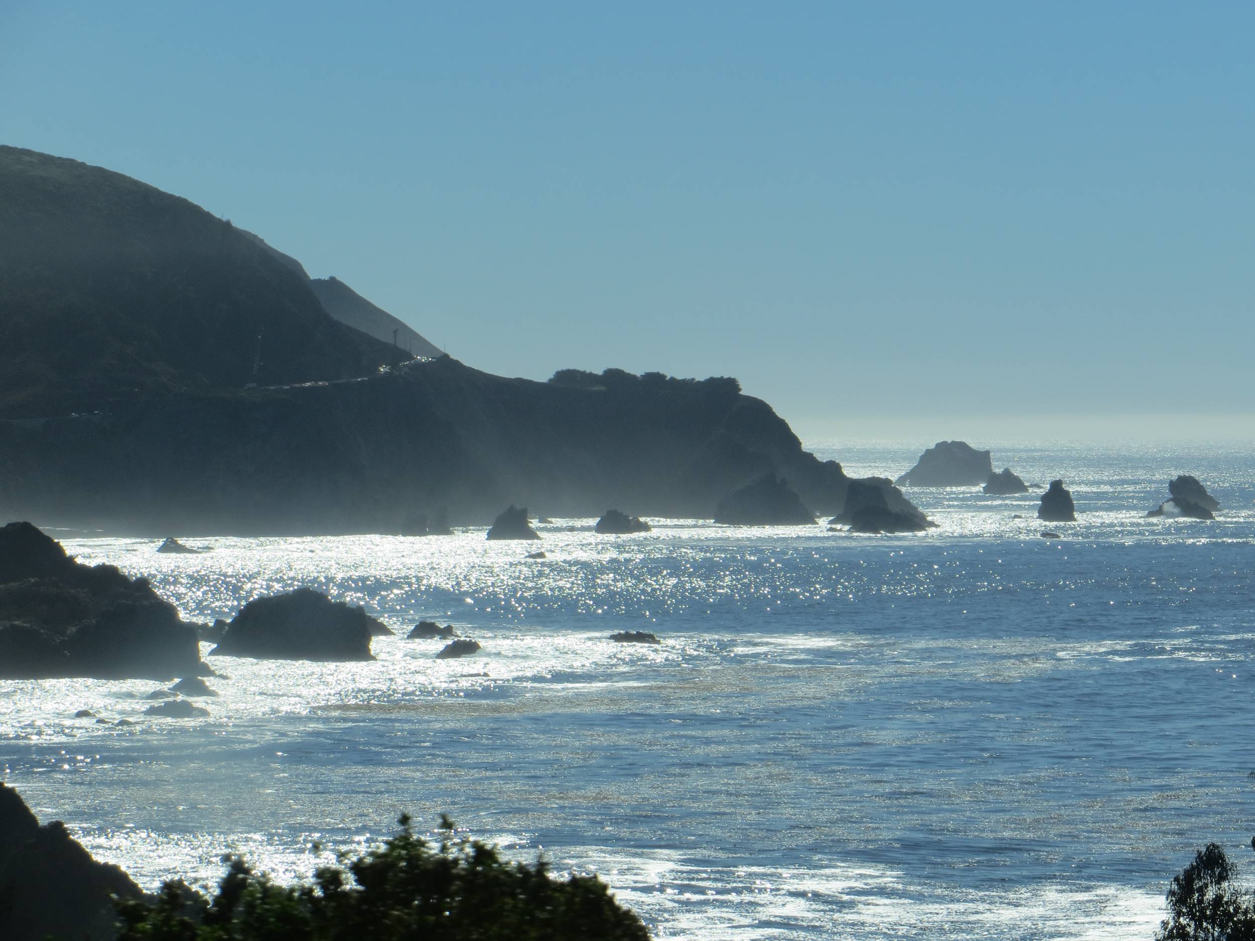 Lunch Site at Big Sur, CA