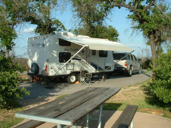 Maiden Voyage   Bastrop State Park - My lil' rig!