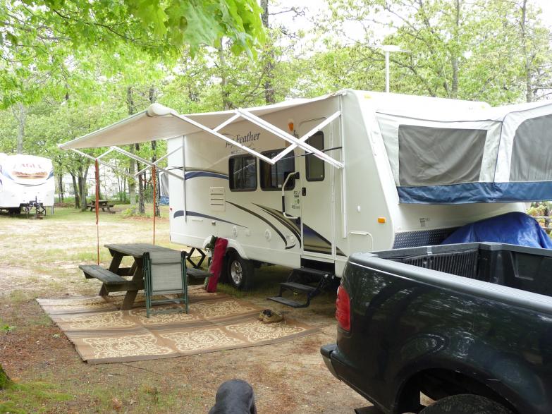 Maiden voyage to Atlantic Oaks campground on Cape Cod, Ma.