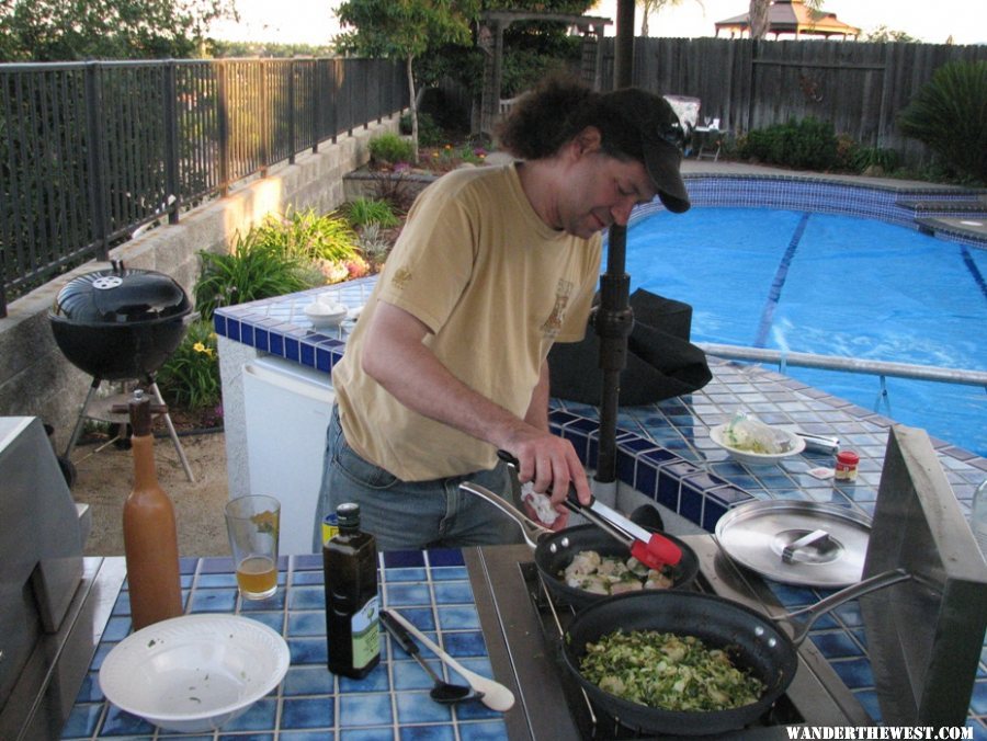 Marc cooking