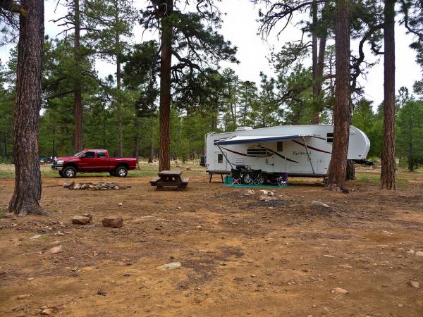 May 2009 - Our campsite.