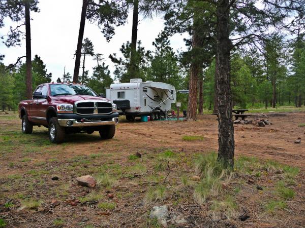 May 2009 - Our campsite.