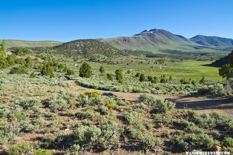 Meadow Canyon & Mount Jefferson