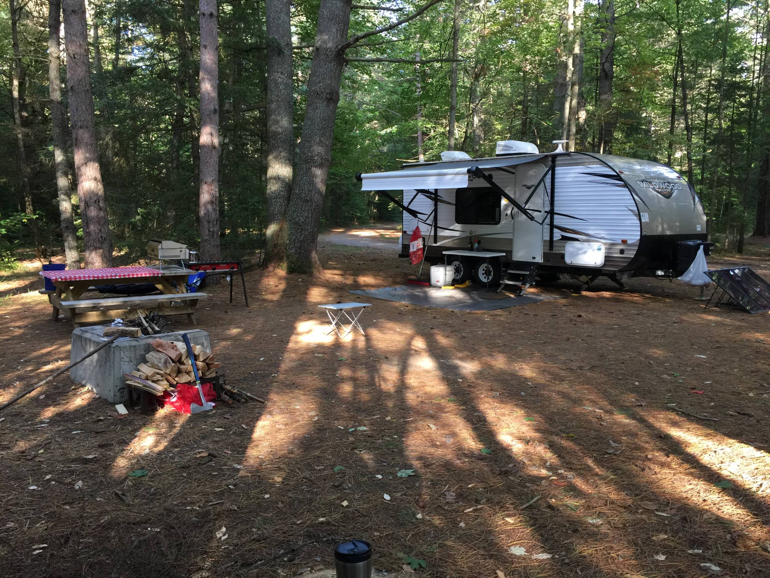 Meecham Lake Campground Northern NY