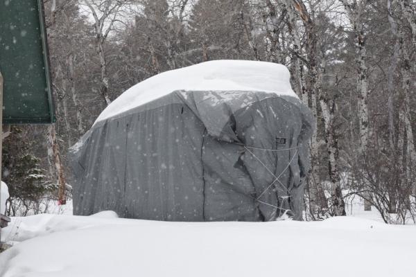 Mid-Winter Snow Accumulation