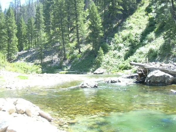 Middle fork of the Bosie River