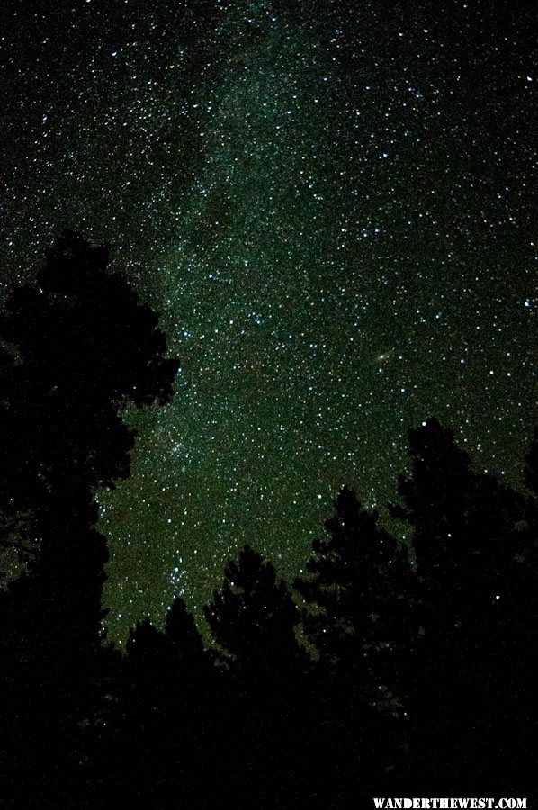 Milky Way from Bull Prairie, North Warners