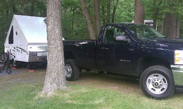 Mill Bluff State Park Campsite