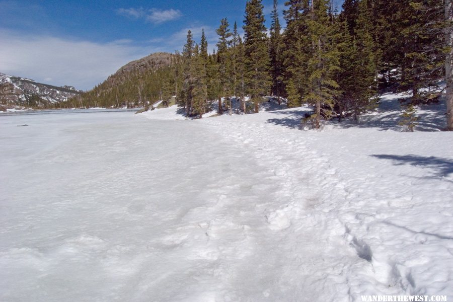 Mills Lake in Winter