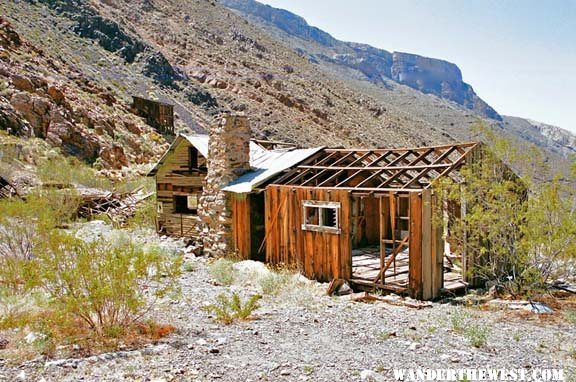 Mine Ruins in Pleasant Canyon--Panamint Mnts