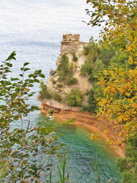 Miner's Castle near Grand Marais Michigan