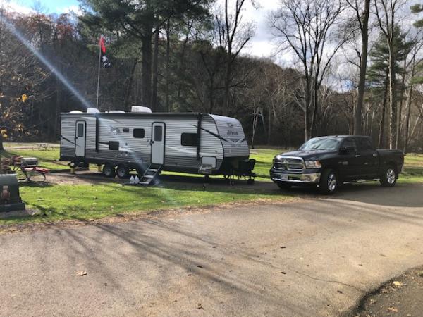 Mohican State Park Campground site#120