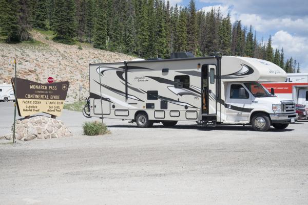 Monarch Pass at 11,312 feet