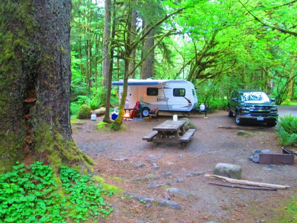 Mt Baker-Snoqualmie National Forest Campground Verlot,Wa. 5-27-15