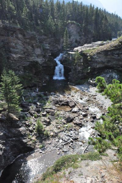 Mt. Blakiston river water fall